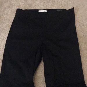 Black skinny ankle dress pant